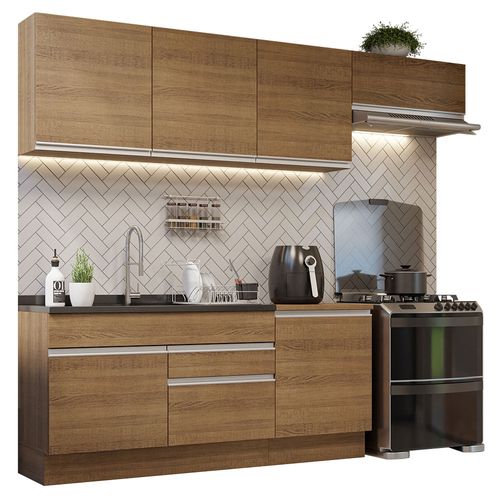Cocina Integral 260cm Glamy Madesa 03Marron