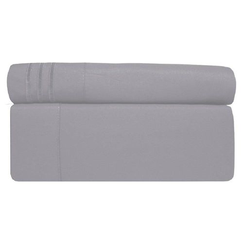 Juego de Sábanas Microfibra Luxury Touch King Size Blanco