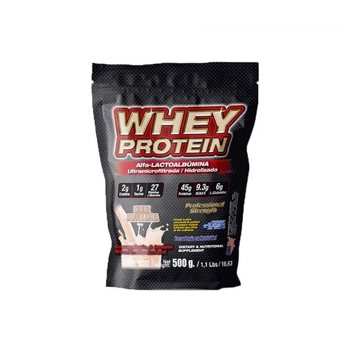 Proteina Whey protein 500gr Bolsa Nuez Avellana