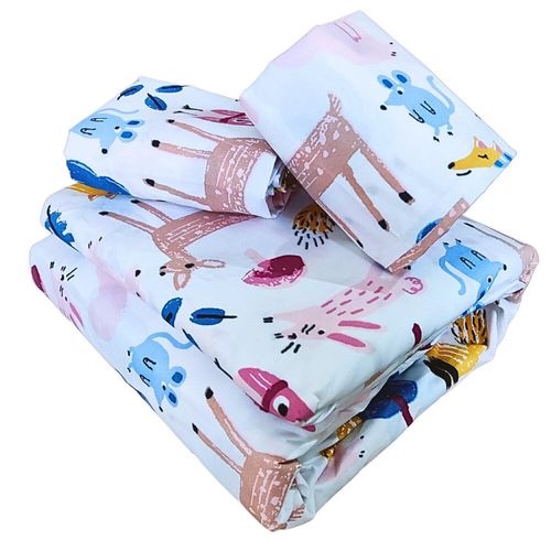 Funda de Duvet Koala Estampada King Size Fauna