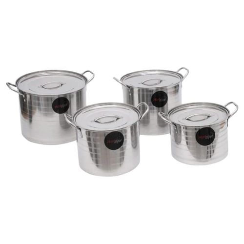 Juego de Ollas Hot Spot Z308 Acero Inoxidable 8 Piezas