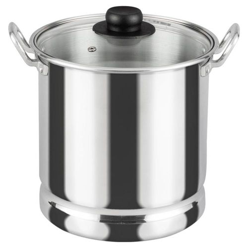 Vaporera de 22 cm. Vasconia Básicos de 3 Piezas de Aluminio