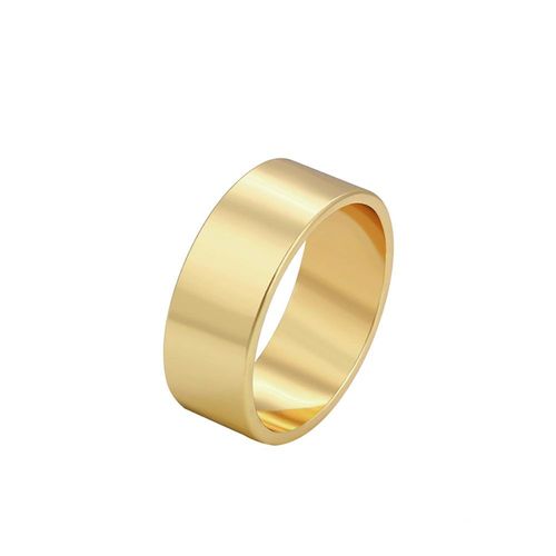 Argolla Matrimonio Novios Compromiso Oro Lam Unisex Dorado 6