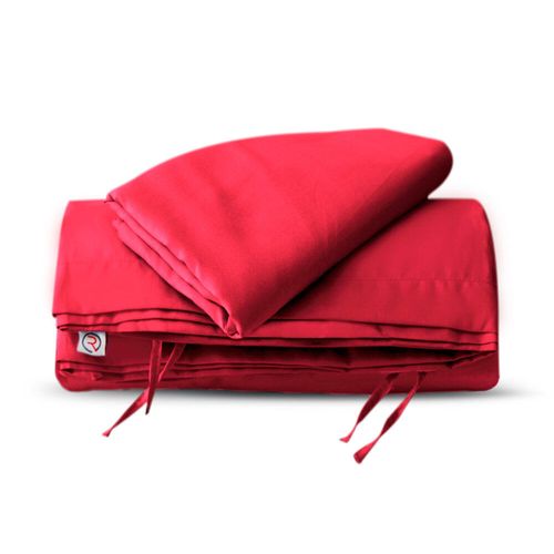 Juego de Fundas de Duvet Koala King Size Rojo