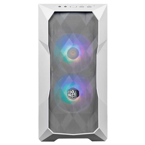 Gabinete Cooler Master Masterbox Td300 Mesh Blanco Argb Mini Atx