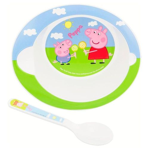 Plato de Microondas Set de 2 Piezas Peppa Pig