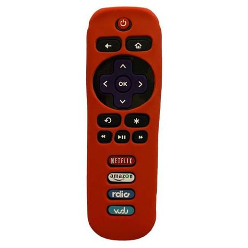 Funda para Control Remoto Tcl Roku tv Rojo