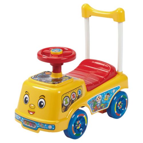 Carrito Montable Express Walking Car Amarillo 5501 Mytoy
