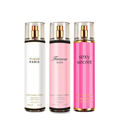 Paquete de 3 Aromas Dulces Body Mist 236ml