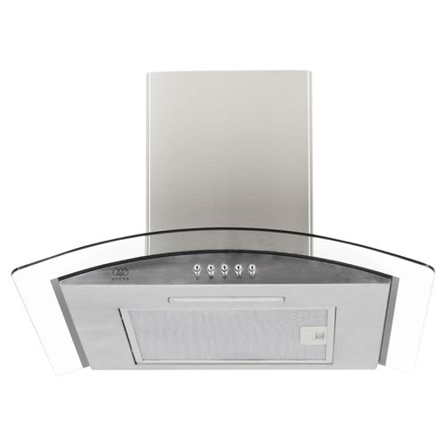 Campana Extractora Avera 60cm Acero Inox y Vidrio CEV60
