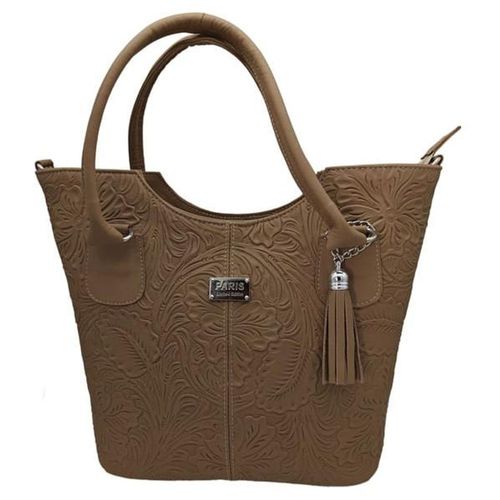 Bolsa en Piel Vacuno Cincelada Fana Wendy Avellana