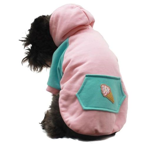 Sudadera Candy Hoodie Perro Cerrada Felpa Talla 5 Pet Pals