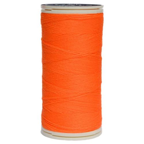 Caja 12 Pzs Hilo Algodón  Egipcio Giza Anchor Vela Coats Naranja fosforecente