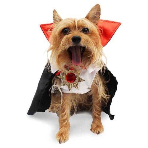 Disfraz Vamperry Perro Halloween Talla 00 Mascota Pet Pals