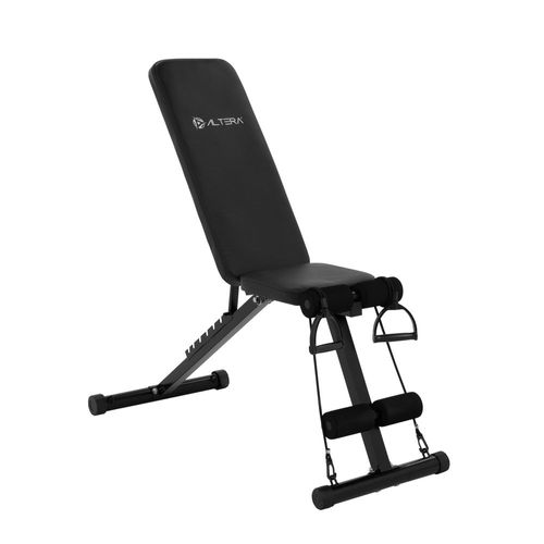 Banco de Ejercicio Multifuncional + Ligas de Resistencia Entrenamiento