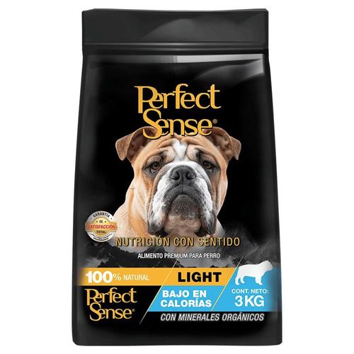 3kg Alimento Croquetas Perro Perfect Sense Light Adulto PS1842