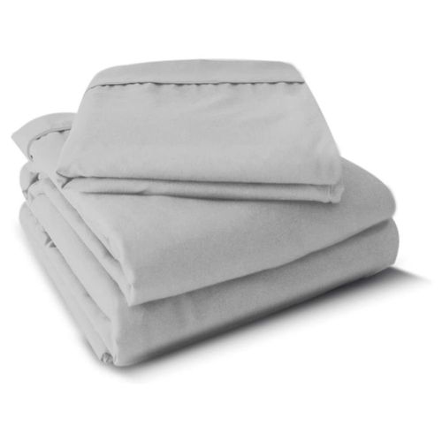 Juego Sábanas Rebeca Algodón Confort 300 King Size Gris