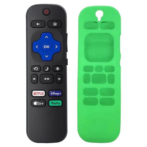 Control Compatible con Tv Sharp Roku Tv Mas Funda