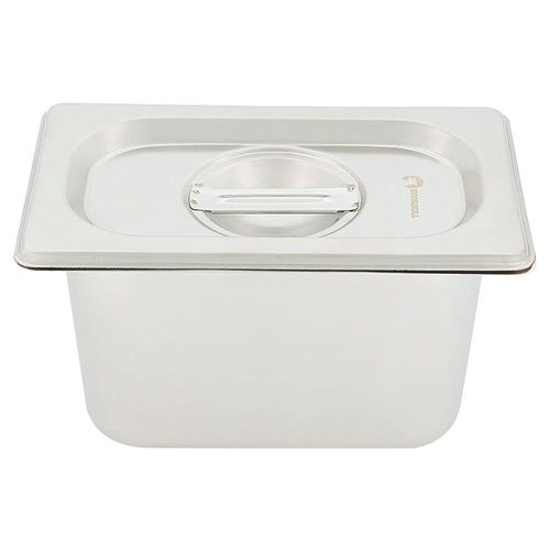 Inserto Acero Inoxidable 1/9 con Tapa 15 cm Shorbull