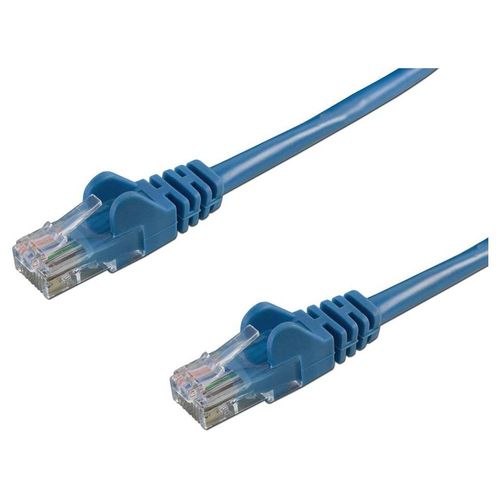 Cable de Red Intellinet Cat 6 UTP, 2.0m. Color Azul.
