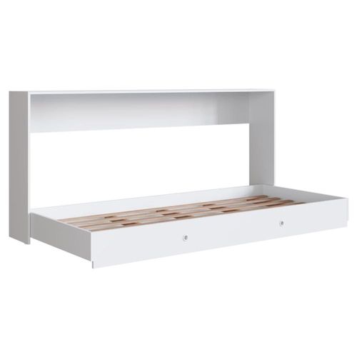 Base Cama Individual Abatible Blanca KingsHouse Desmontable