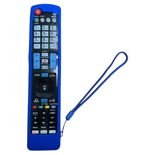 Funda Para Control Lg AKB73756510 AKB72914041 Azul