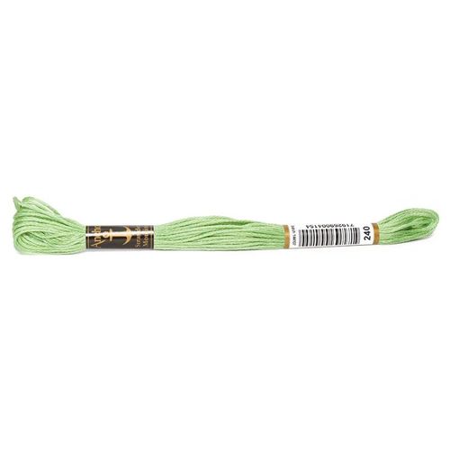 Caja 12 Pzs Hilo Algodón Egipcio Giza Anchor Vela Coats Verde clásico medio