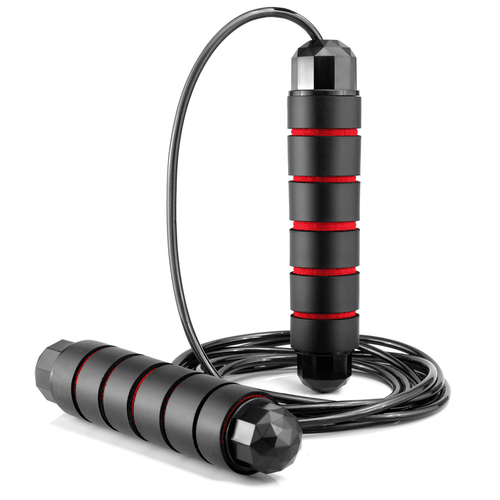 Cuerda Para Saltar Altera Boxeo Crossfit Antideslizante 3m Color Rojo