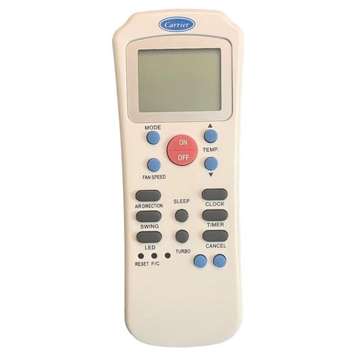 Control Para Minisplit Carrier 53lvq243a 40xpq183pe HPQ183CE