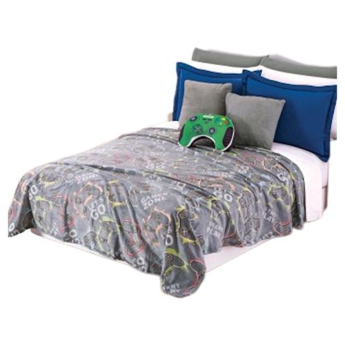 Cobertor Ligero Ultrasuave Game Individual Concord