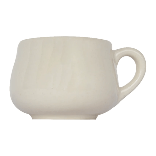 Taza Cerámica Artesanal 250ml Lulu Blanca Brang