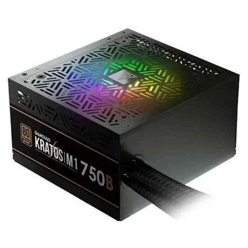 FUENTE GAMDIAS KRATOS M1 750W 80+ BRONZE RGB PCIE(6+2PIN) CPU(4+4PIN)