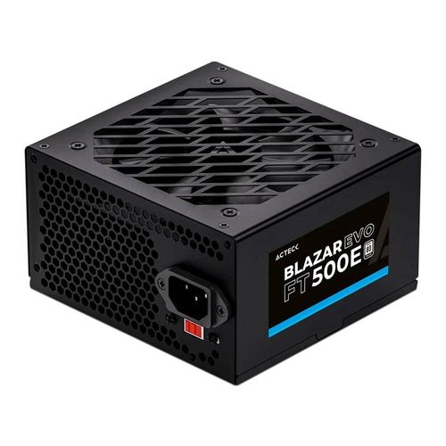 Fuente de Poder Acteck Blazar Evo FT500E de 500W, ATX.