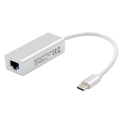 Adaptador Convertidor BROBOTIX USB Tipo C a RJ45 V3.1 651879