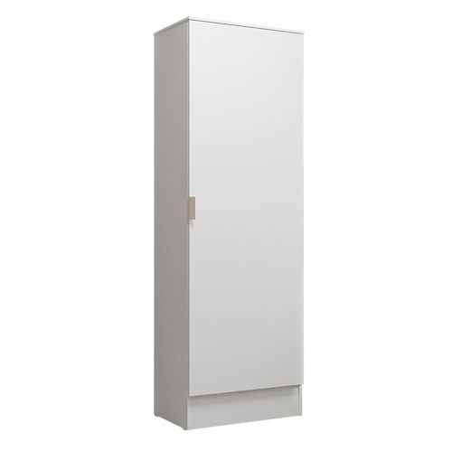 Armario Multiusos 60cm 1 Puerta Madesa Blanco