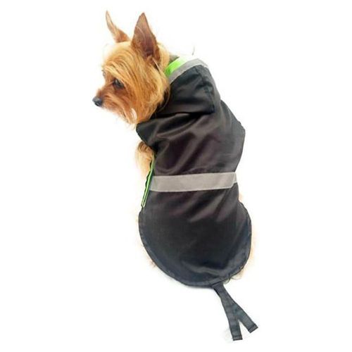 Impermeable Raincoat Negro Perro Talla 5 Pet Pals
