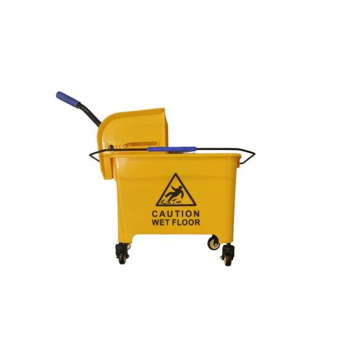 Cubeta Industrial Carrito Exprimidor Trapear 20 Litros Shorbull