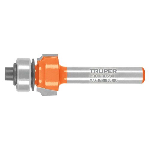 Broca router redondeado, 5/8\