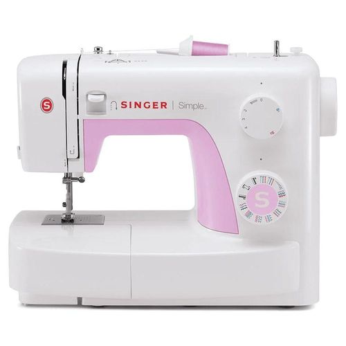 Máquina Coser Blanco Rosa 23 Puntadas Simple 3223 Singer