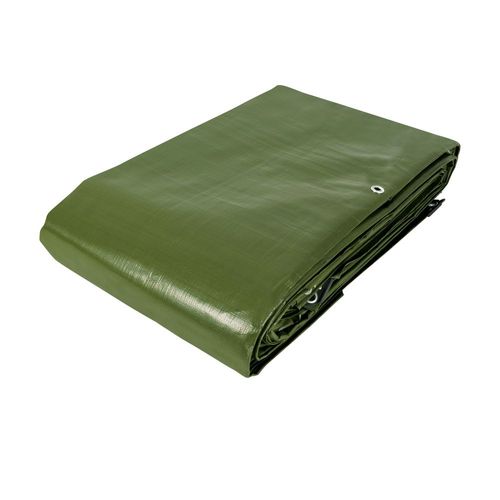 Lona uso rudo Truper 6 X 12 m 16379 verde