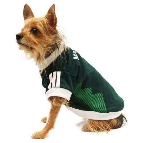 Playera México Pet Pals Mundial Futbol Rusia 2018 Perro Talla 2