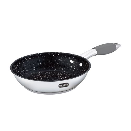 Sartén 24 cm Antiadherente Inducción Acero Inoxidable Fraciel