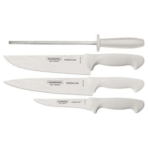 Juego de Cuchillos Premium Tramontina Blanco 4 Piezas