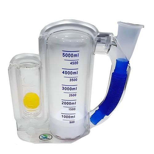 Espirometro Incentivo Adulto 5000 Ejercitador Pulmonar