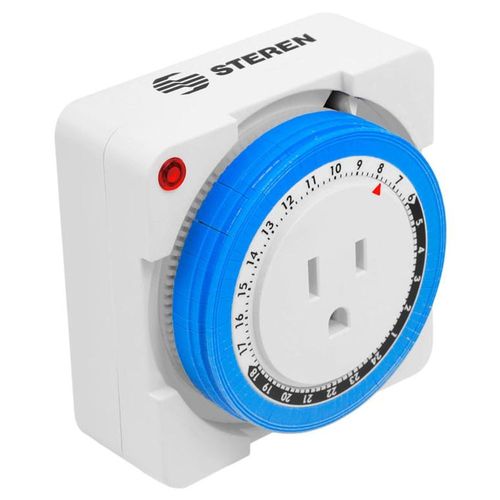 Temporizador Analógico para 24 horas TEMP-24HE Steren