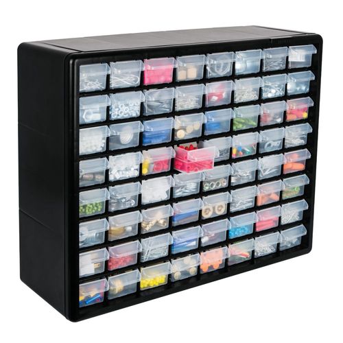 Organizador con 64 gavetas Truper ORG64
