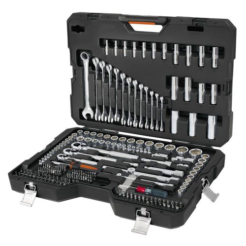 Juego 210 herramientas 1.4 3.8 y 1.2 para mecanico Truper JD210MP