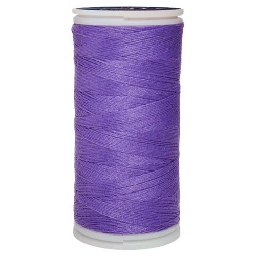 Caja 12 Pzas Hilo Coats Poliéster Liso 3 Cabos Fibra Corta Uva