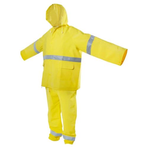 Traje Impermeable 2 Piezas C/Cinta Reflejante M Surtek