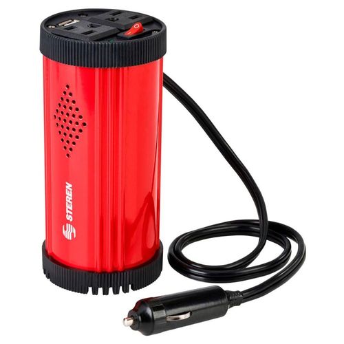 Inversor De 150W Para Portavasos Con USB INV-125 Steren